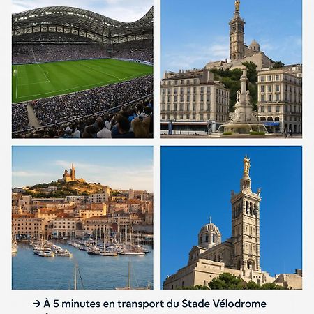 Massilia Mood ,Centre, Stade Velodrome, La Timone, La Conception , Wifi Gratuite Marseille Exterior photo